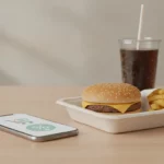 Finke, Burger mit Pommes und Cola – Restaurant in Dorsten.