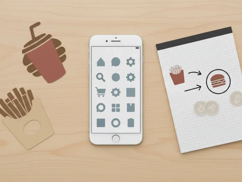 Finke Restaurant Dorsten: Smartphone-App zur Bestellung.