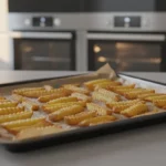 Finke-Blog: Ofengebackene Pommes auf Backblech.