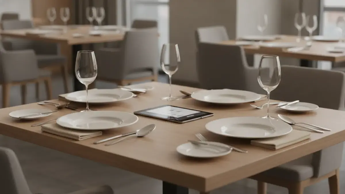 Finke Restaurant in Dorsten, gemütliche Innenansicht.