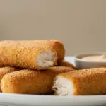 Finke-Blog: Knusprige Käse-Croquettes mit Dip