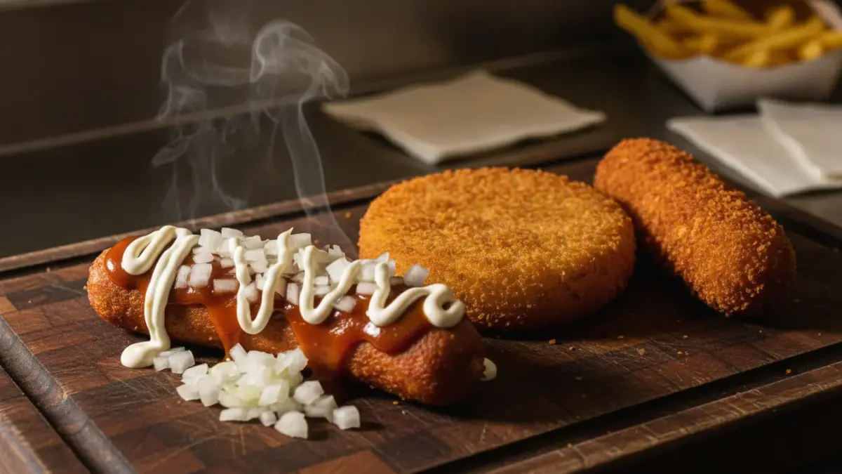 finke-blog128124: Dorsten Restaurant – knusprige Snacks mit Sauce