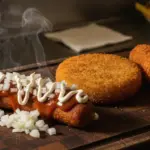 finke-blog128124: Dorsten Restaurant – knusprige Snacks mit Sauce