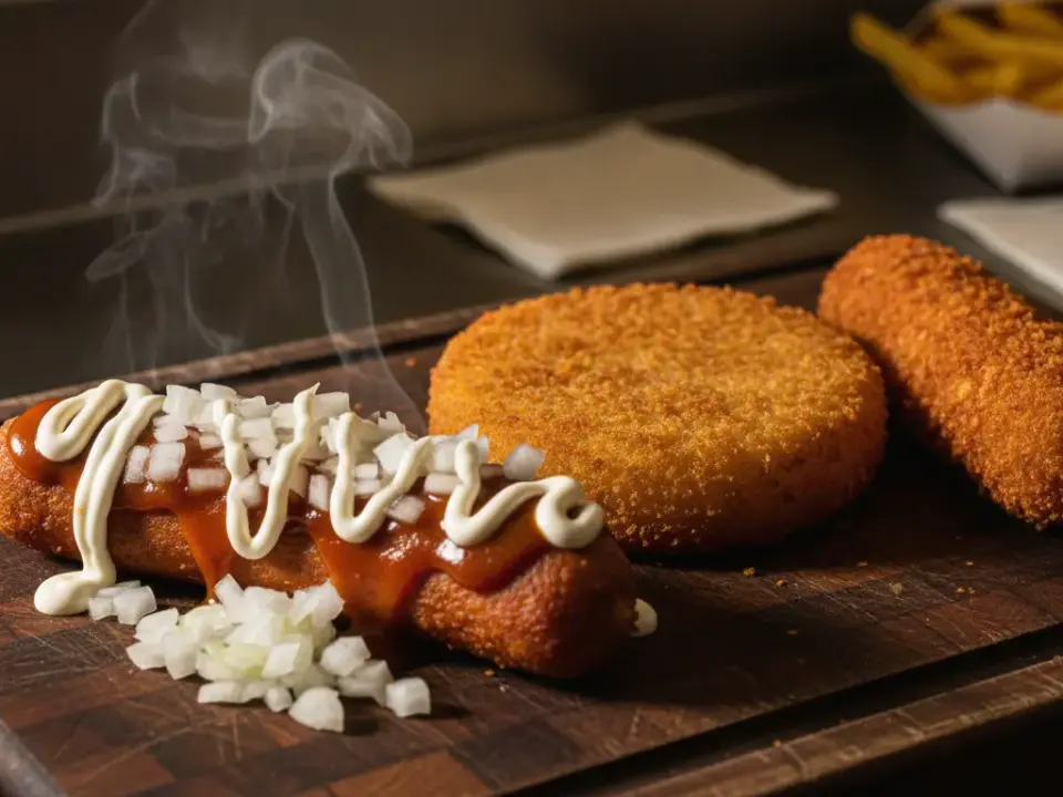 finke-blog128124: Dorsten Restaurant – knusprige Snacks mit Sauce